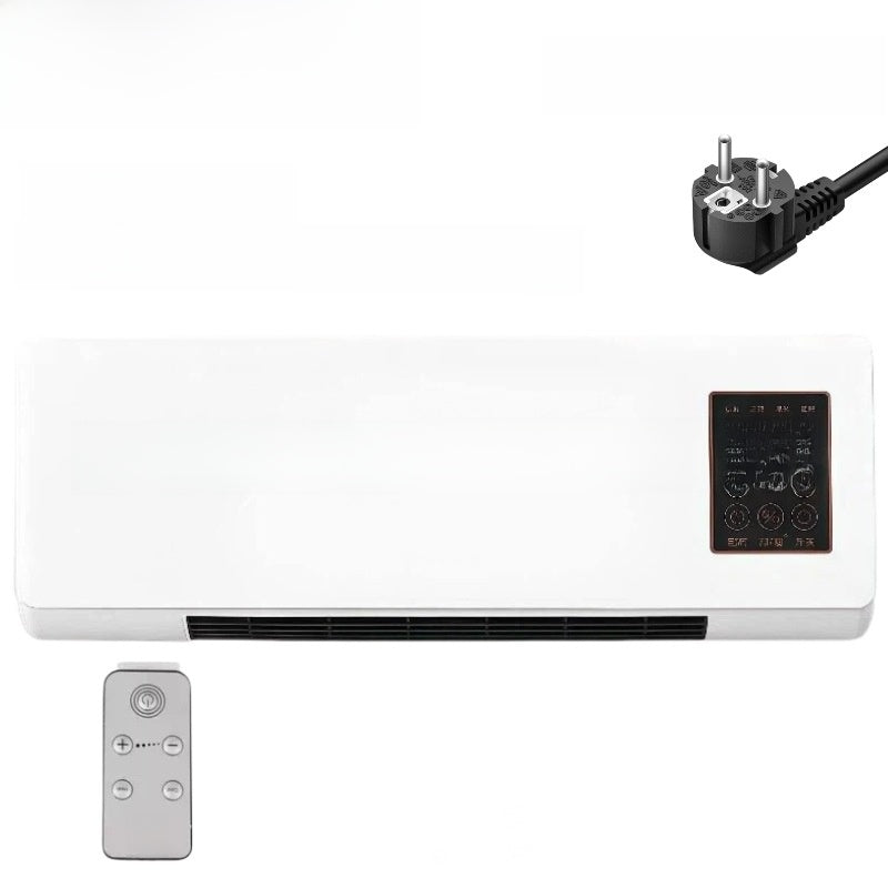 Wall-Mounted Space Heater & Fan | Dual Function, Bathroom & Bedroom Safe