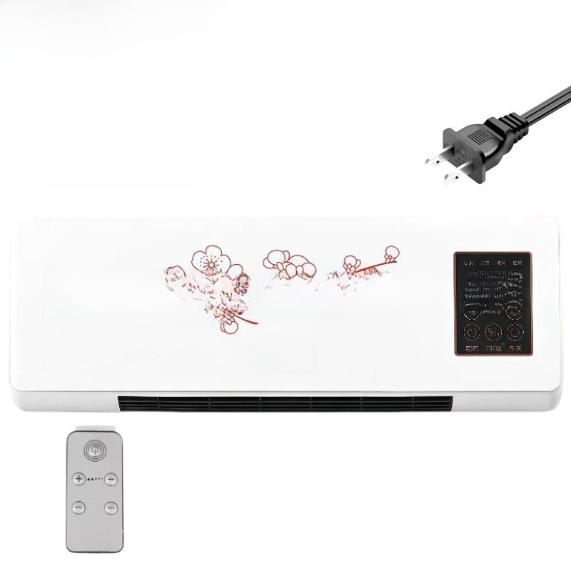 Wall-Mounted Space Heater & Fan | Dual Function, Bathroom & Bedroom Safe