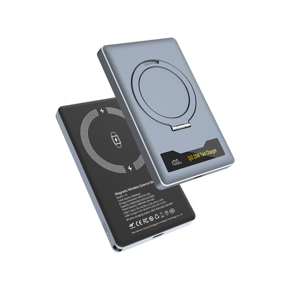 Magnetic charging bank