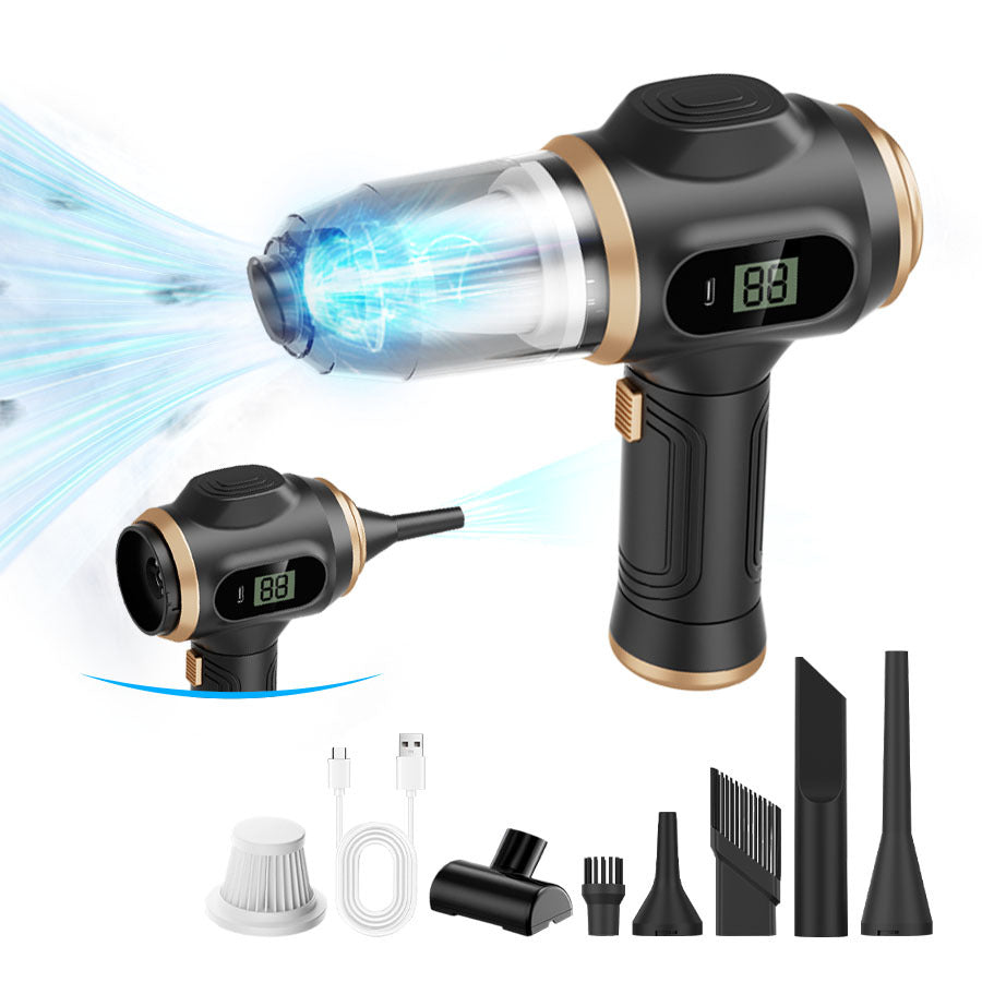 Cordless Handheld Car Vacuum Cleaner | 120W, Wet & Dry, Blower Function