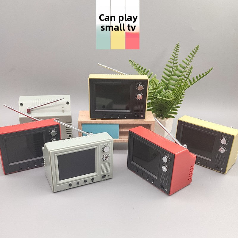 Small mini TV set