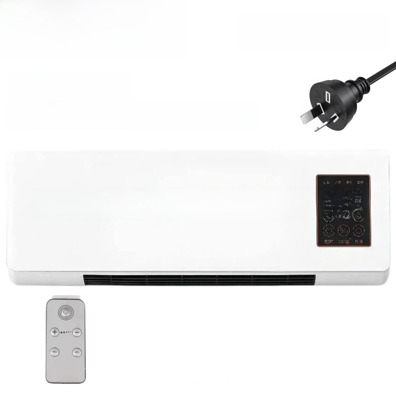 Wall-Mounted Space Heater & Fan | Dual Function, Bathroom & Bedroom Safe