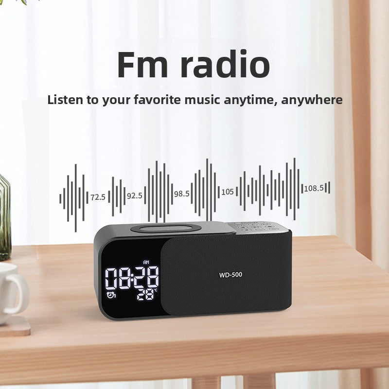 Wireless Charging Bluetooth Speaker | 2-in-1 Speaker + Charger, 15W