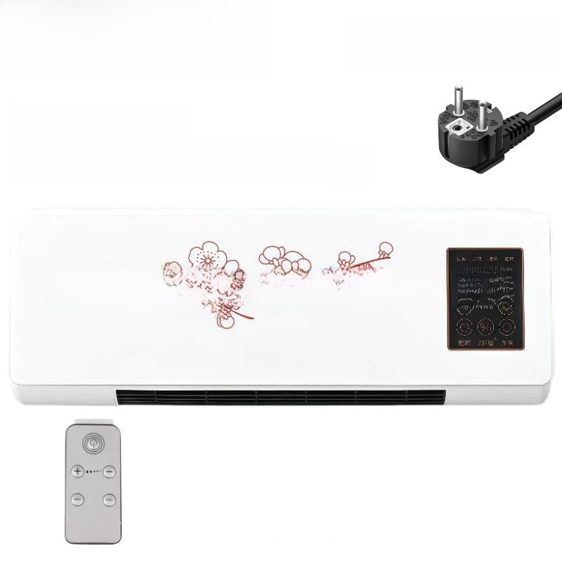 Wall-Mounted Space Heater & Fan | Dual Function, Bathroom & Bedroom Safe