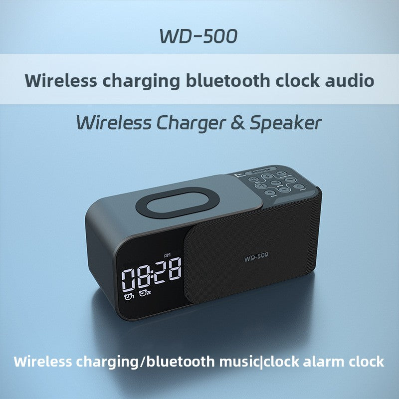 Wireless Charging Bluetooth Speaker | 2-in-1 Speaker + Charger, 15W