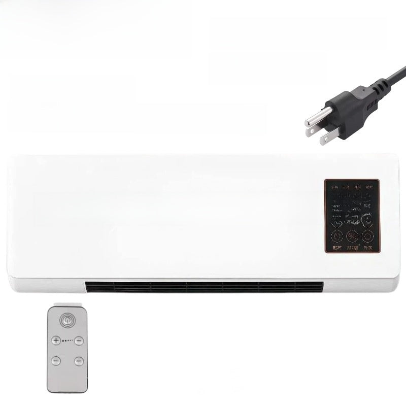 Wall-Mounted Space Heater & Fan | Dual Function, Bathroom & Bedroom Safe